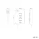 Gainsborough Slim Mono Electric Shower White 9.5kW