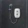 Aqualisa eMOTION Electric Shower - 9.5KW - Arctic White