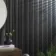 Trepanel Design® Noir Black Multi-Width Acoustic Wood Wall Panels