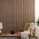 Trepanel® Smoked Oak Wide Slat Acoustic Wood Wall Panels