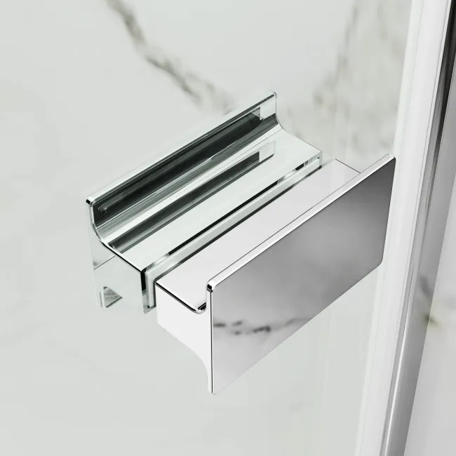 Vienna Easy Clean 8mm Hinged Shower Door 800mm
