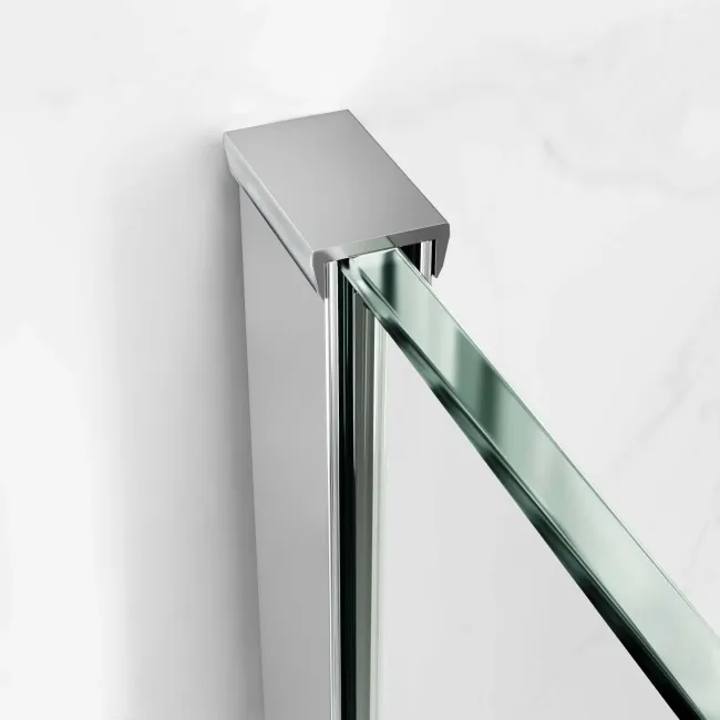 Vienna Easy Clean 8mm Hinged Shower Door 1100mm