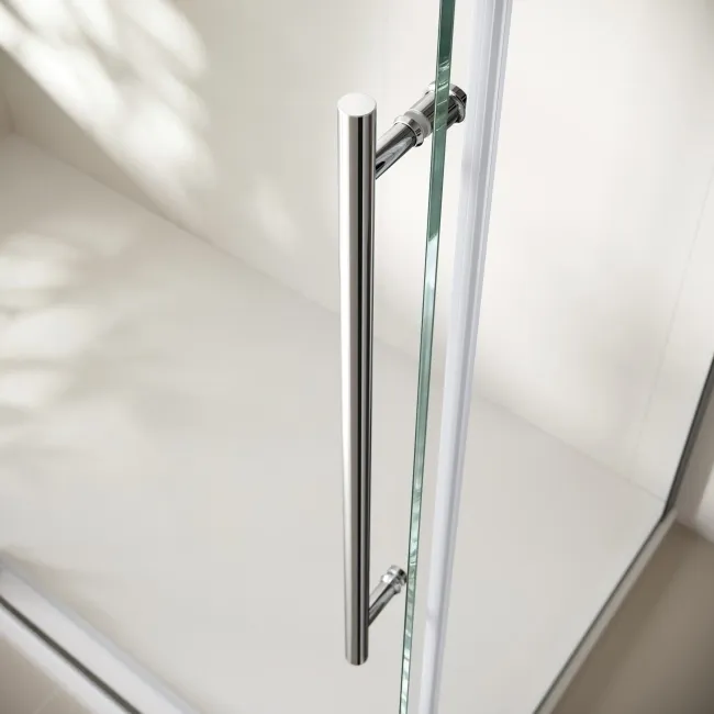 Prague 8mm Soft-Closing Sliding Shower Door 1100mm