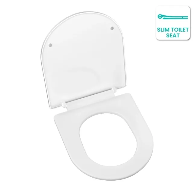 Denver Short Projection Soft Close Slim Seat
