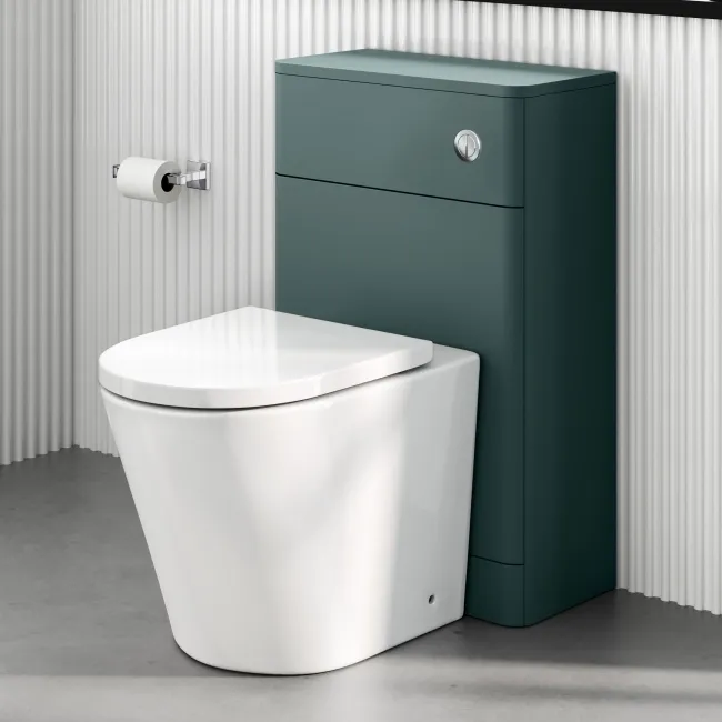 Detroit Chrome Round Push Button for Cable Operated Concealed Cistern - Dia.48mm