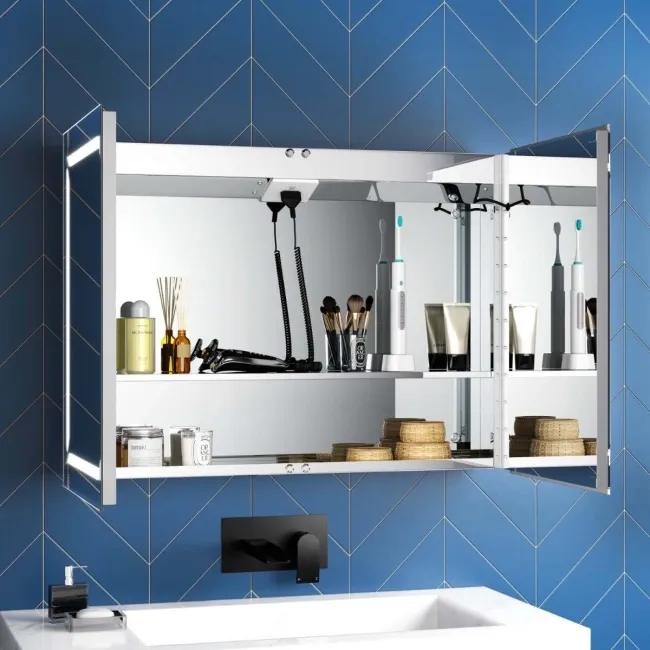 Haisley Illuminated LED Mirror Cabinet 600x800mm