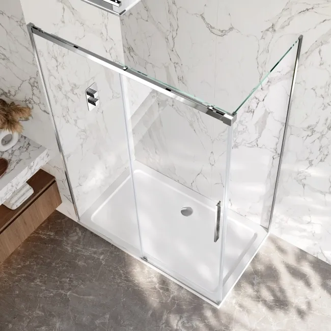 Lisbon 8mm Sliding Shower Enclosure 1400x900mm