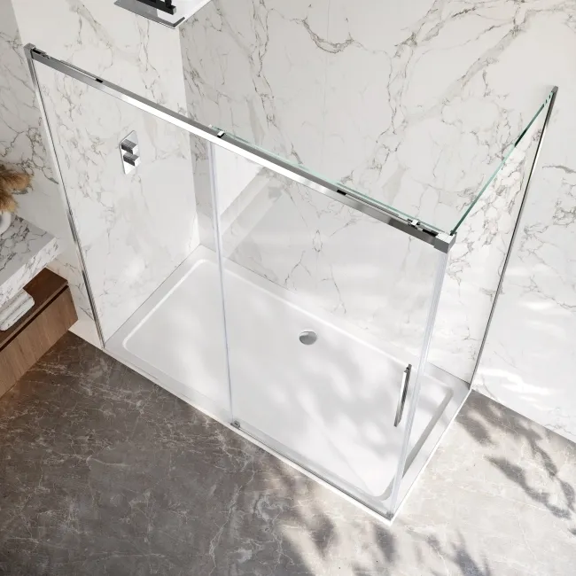 Lisbon 8mm Sliding Shower Enclosure 1700x800mm