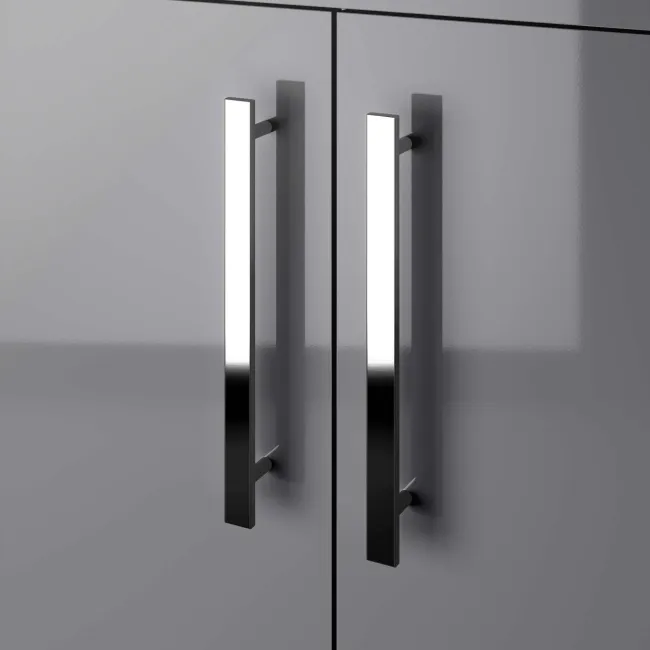 Avon Stone Grey Basin Vanity and Back To Wall Unit 1100mm