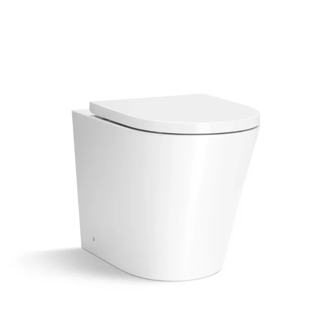 Foster Gloss White Combination Vanity Basin and Boston Toilet 1200mm