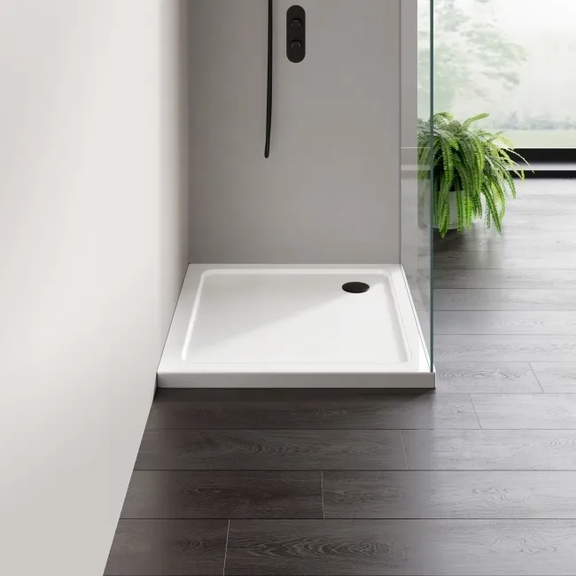 London Rectangular Stone Shower Tray 1000x700mm