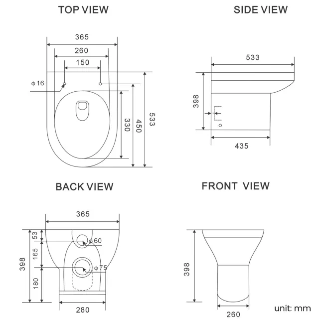 Avon Gloss White Combination Vanity Basin and Miami Toilet 1100mm - Black Accents
