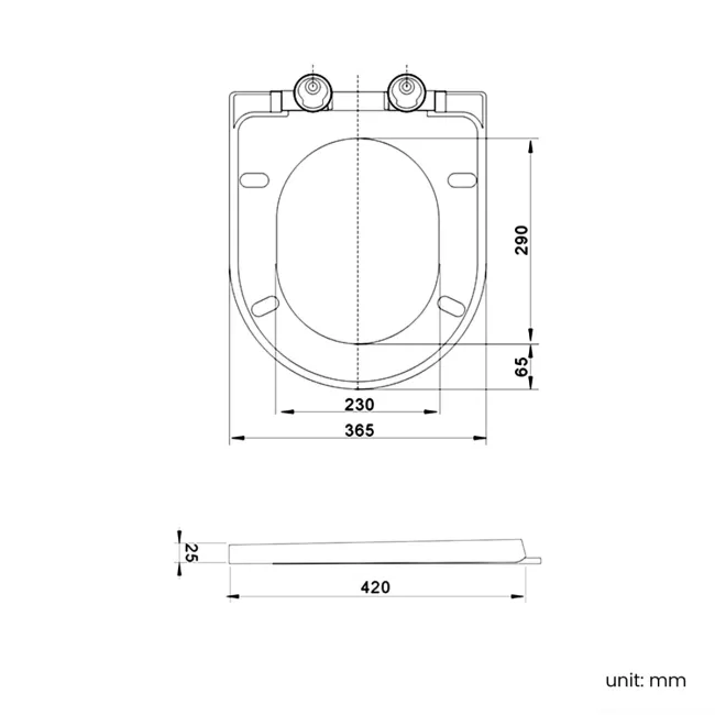 Avon Stone Grey Combination Basin Drawer and Miami Toilet 1100mm - Black Accents