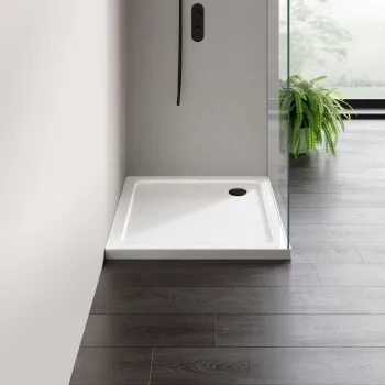 London Rectangular Stone Shower Tray 1000x760mm