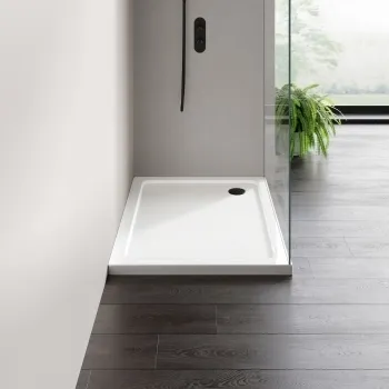 London Rectangular Stone Shower Tray 1100x800mm