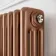 Athens Antique Copper Triple Column Vertical Traditional Radiator 1800x560mm