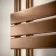Seville Brushed Copper Designer Flat Panel Heated Towel Rail 1200x450mm
