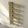 Cannes Brushed Brass Designer Heated Towel Rail 1200x500mm