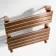 Santorini Brushed Copper Flat Panel Heated Towel Rail 650x400mm