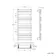 Santorini Brushed Copper Flat Panel Heated Towel Rail 1000x450mm