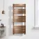 Santorini Brushed Copper Flat Panel Heated Towel Rail 1400x600mm