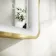 Libby Brushed Brass Illuminated LED Mirror 800x600mm
