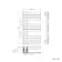 Seville Electric Brushed Copper Designer Flat Panel Heated Towel Rail 800x450mm