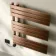 Seville Electric Brushed Copper Designer Flat Panel Heated Towel Rail 800x600mm