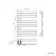 Seville Electric Brushed Copper Designer Flat Panel Heated Towel Rail 800x600mm