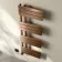 Seville Electric Brushed Copper Designer Flat Panel Heated Towel Rail 1200x450mm