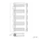 Seville Electric Brushed Copper Designer Flat Panel Heated Towel Rail 1600x600mm
