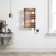 Santorini Electric Brushed Copper Flat Panel Heated Towel Rail 800x450mm