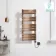 Santorini Electric Brushed Copper Flat Panel Heated Towel Rail 1000x450mm