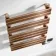 Santorini Electric Brushed Copper Flat Panel Heated Towel Rail 1000x450mm