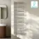 Cannes Electric Chrome Designer Heated Towel Rail 1600x500mm