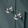 Milos Mystic Green Combination Vanity Basin and Aruba Toilet 1300mm - Chrome Handles