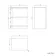 Corsica Gloss White Drawer Vanity with Marble Top 600mm - Excludes Counter Top Basin