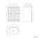 Crete Fluted Linen White Vanity Drawer with Marble Top & Reno Basin 600mm