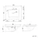 Maru Walnut Carrara Marble Vanity Unit & Undermount Basin 600mm