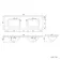Maru Walnut Carrara Marble Vanity Unit & Undermount Basin 1400mm