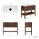 Maru Walnut Wood Grain Vanity Cabinet 1000mm with Carrara Marble Top - Basin Not Included