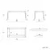 Positano Natural Oak Curved Vanity Unit with Carrara Marble Top 1200mm - Basin Not Included