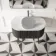 Positano Black Oak Curved Vanity Unit with Carrara Marble Top 1000mm - Basin Not Included