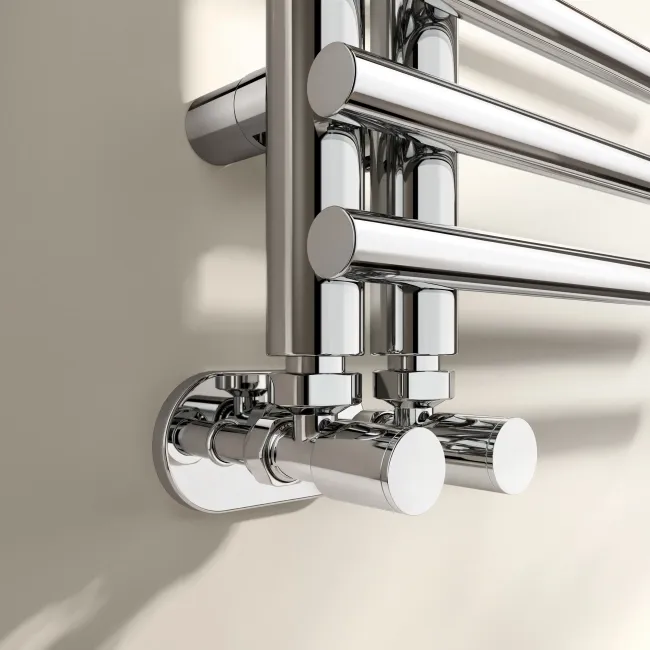 Cannes Chrome Designer Heated Towel Rail 1600x500mm