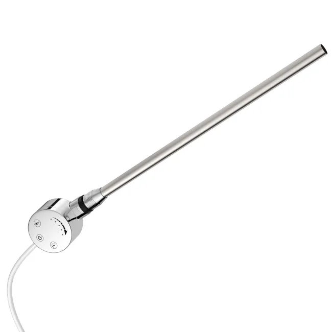 Cannes Electric Chrome Designer Heated Towel Rail 800x500mm