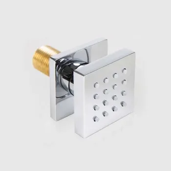 Chrome Square Shower Body Jet