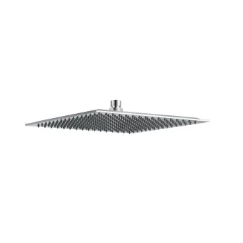 300mm Chrome Square Stainless Steel Slim Shower Head
