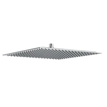 400mm Chrome Square Stainless Steel Slim Shower Head