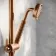 Corrib Premium Brushed Copper Round Thermostatic Shower Set