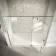 Cologne Stainless Steel Easy Clean 8mm Hinged Shower Door 1700mm